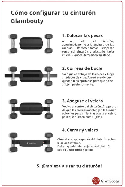 La guía de ejercicios GlamBooty Belt (EBOOK)